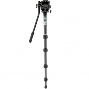 3 Legged Thing Jay Carbon Fiber Tripod With Quick Leveling Base & Airhed Cine-a Fluid Head System (matte Black)