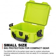 Nanuk 904 Hard Case Without Foam (lime)