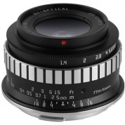 Ttartisan 23mm F/1.4 Lens For Canon Rf (black & Silver)