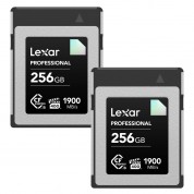 Lexar 256gb Professional Cfexpress Type B Card Diamond Series (2-pack)