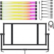 Quasar Science Ossium Frame With 6 Double Rainbow Lights (4')