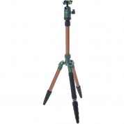 Fotopro X-go Gecko Aluminum Tripod Kit With Fph-42q Ball Head (green)