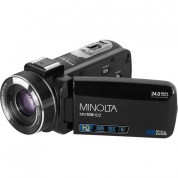 Minolta Mn100hdz Full Hd Night Vision Camcorder With 10x Optical Zoom (black)