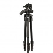 Slik Pro Al-324-3wfc Aluminum 4-section Tripod With Arca-type 3-way Pan-tilt Head