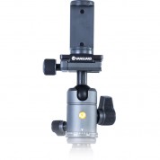 Vanguard Veo 3 Go 265hcb Carbon Fiber Tripod/monopod With Bh-120 Ball Head, Smartphone Connector, And Bluetooth Remote