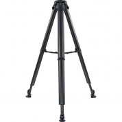 Vinten System Vision Blue3 Head With Flowtech 75 Carbon Fiber Tripod, Mid-level Spreader, And Rubber Feet