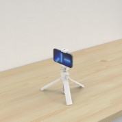 Smallrig Simorr Vigor Vk-25 Vlog Tripod Kit With Smartphone Holder (white)