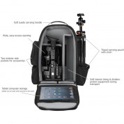 Portabrace Lightweight Backpack For Panasonic Ag-cx350 Camcorder