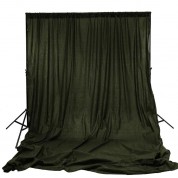 Savage Forest Green Washed Muslin Backdrop (10 X 24')