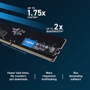 Crucial 32gb Desktop Ddr5 5600 Mhz Udimm Memory Module