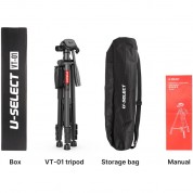 Vijim U-select Vt01 Multifunctional Portable Aluminum Tripod With Monopod