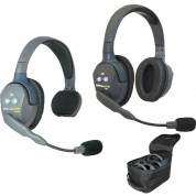 Eartec Ultralite 2-person Full-duplex Wireless Intercom With 1 Single-ear & 1 Dual-ear Headset (1.9 Ghz, Eu)