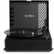 Victrola Vsc-750sb Revolution Go Three-speed Portable Turntable With Bluetooth (black)