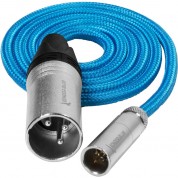 Kondor Blue Mini-xlr To Xlr Camera Cable For Bmpcc 6k Pro & Canon C70 (kondor Blue, 3')