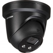 Hikvision Acusense Pci-t18f2s 8mp Outdoor Network Turret Camera With Night Vision (black)