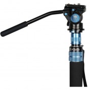 Sirui P-424fs 4-section Carbon Fiber Monopod With Va-5 Compact Video Head