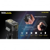 Nitecore Tm20k Rechargeable Tactical Flashlight