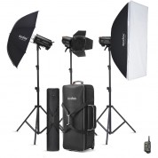 Godox Qt600iiim Studio Flash Monolight (3-light Kit)