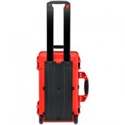 Hprc Hprc2550w Water-resistant Hard Case With Interior Nylon Bag And Built-in Wheels (red)