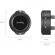 Smallrig Cage For Apple Airtag With Dual 1/4