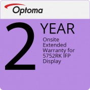 Optoma Technology 2-year Onsite Extended Warranty For 5752rk Ifp Display