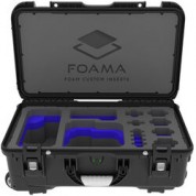 Foama Carry-on Case For Sony Fx6 (blue Insert)