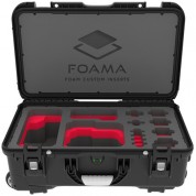 Foama Carry-on Case For Sony Fx6 (red Insert)