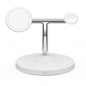 Belkin Boost Charge Pro 3-in-1 15w Magsafe Wireless Charging Stand (white)