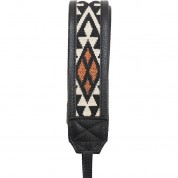 Bronkey Jaipur #101 Fabric & Leather Camera Strap (multicolor/pattern)