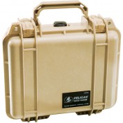 Pelican 1200 Case With Foam (desert Tan)