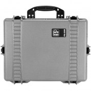 Portabrace Large Hard Case With Custom Padded Divider Kit (silver Platinum)