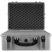 Portabrace Pb-2600fp Hard Case With Foam (silver Platinum)