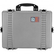 Portabrace Pb-2600fp Hard Case With Foam (silver Platinum)