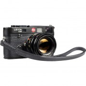 Bronkey Tokyo #204 Leather Camera Wrist Strap (black And Black, 9.1