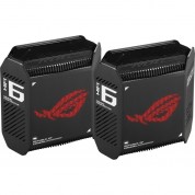 Asus Republic Of Gamers Rapture Gt6 Ax10000 Wireless Tri-band Gigabit Mesh Wi-fi System (2-pack, Black)