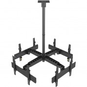 Mount-it! Four-screen Single-pole Ceiling Mount (four-side)