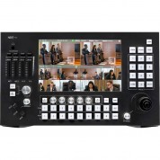 Jimcom 8-channel Touch Broadcast Switcher And Ptz Controller With Ndi Hx