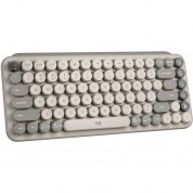 Logitech Pop Keys Wireless Bluetooth Mechanical Keyboard (mist)