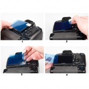 Kenko Lcd Monitor Protection Film For The Canon Eos M6 Mark Ii Camera