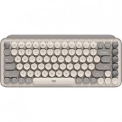 Logitech Pop Keys Wireless Bluetooth Mechanical Keyboard (mist)