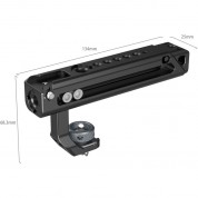 Smallrig Adjustable Top Handle With Arri-style Anti-twist Mount