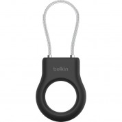 Belkin Secure Holder With Wire Cable For Airtag (black)