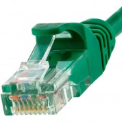 Pearstone Cat 5e Snagless Network Patch Cable (green, 1')