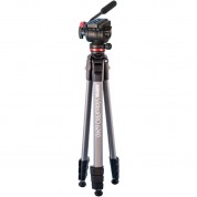 Sunpak Videopro 6240 Video Tripod System With Fluid Head