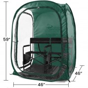 Weatherpod Mypod Xxl Two-person Pop-up Tent (hunter Green)