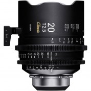 Sigma 20mm T2.5 Ff Classic Cine Prime Lens With /i Technology (pl Mount, Feet)