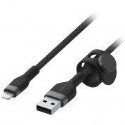 Belkin Boostcharge Pro Flex Lightning To Usb-a Cable (9.8', Black)