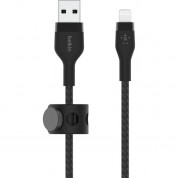 Belkin Boostcharge Pro Flex Lightning To Usb-a Cable (9.8', Black)