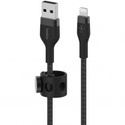 Belkin Boostcharge Pro Flex Lightning To Usb-a Cable (9.8', Black)