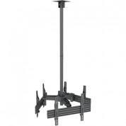 Mount-it! Three-screen Single-pole Ceiling Mount (three-sided, Heavy-duty)